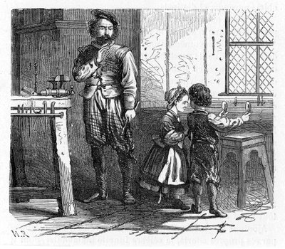 A távcső elvének felfedezése, 17. század 1863 alkotó: Unbekannt