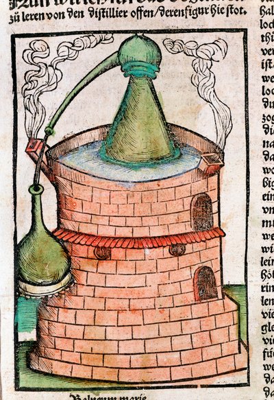 Lepárlás, 1500 alkotó: Unbekannt