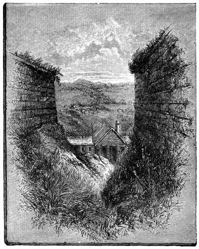 Árok és sáncok, Quebec, Kanada, 19. század vége alkotó: Unbekannt