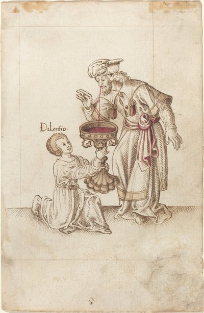 Ne csináljon vizet a köröm vagy haj levágására [fol. 30 recto], c. 15121515. alkotó: Unbekannt
