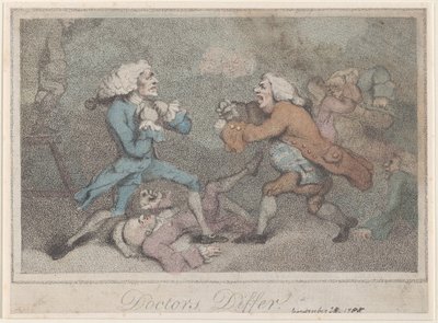 Doctors Differ, 1785. november 28., 1785. november 28. alkotó: Unbekannt