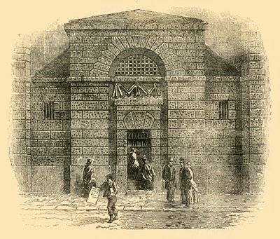 Newgate ajtaja, 1872. sz. alkotó: Unbekannt