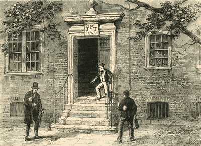 Ajtó a Staples Innben, 1872. alkotó: Unbekannt