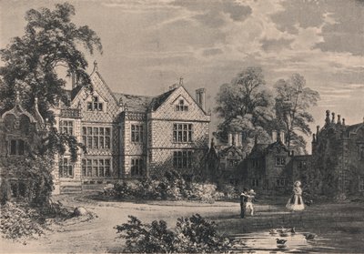 Dorfold Hall, Cheshire, 1915 alkotó: Unbekannt
