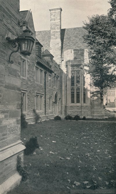 Kollégiumok és étkező. Princeton Egyetem, New Jersey, 1922 alkotó: Unbekannt