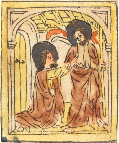 Kételkedő Tamás c. 1460. alkotó: Unbekannt