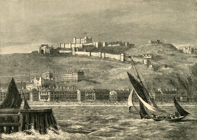 Dover, a tengerből, 1898. alkotó: Unbekannt