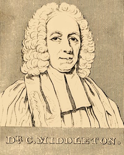 Dr. C. Middleton, 1683-1750, 1830. alkotó: Unbekannt