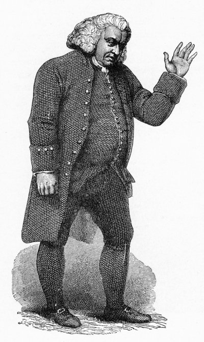 Dr. Johnson, angol levélember, 1780 alkotó: Unbekannt