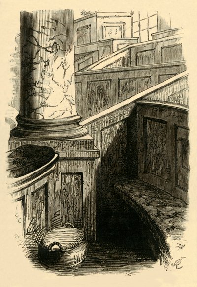 Dr. Johnsons Pew, St. Clements, 1881. alkotó: Unbekannt
