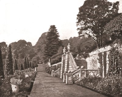 Drummond Castle Gardens, Perthshire, Skócia, 1894. alkotó: Unbekannt