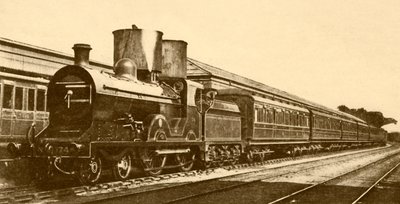 Dublin-Belfast Expressz, Nagy-Észak-Írországi Vasút, 1930. alkotó: Unbekannt