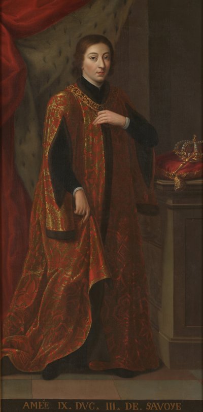 Savoyai IX. Amadeus herceg alkotó: Unbekannt
