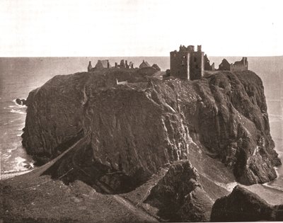 Dunnottar kastély, Stonehaven, Skócia, 1894. alkotó: Unbekannt