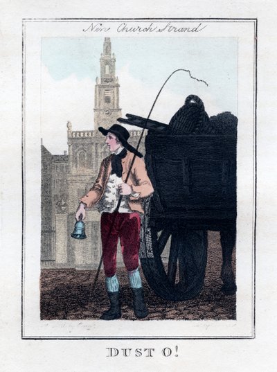 Dust O!, New Church, Strand, London, 1805 alkotó: Unbekannt