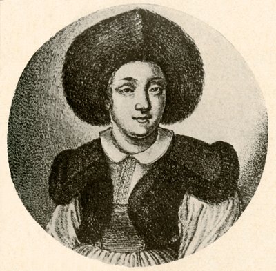 Holland lány prémes sapkában és szőrmeszegélyes kabátban, 1641, 1937. alkotó: Unbekannt