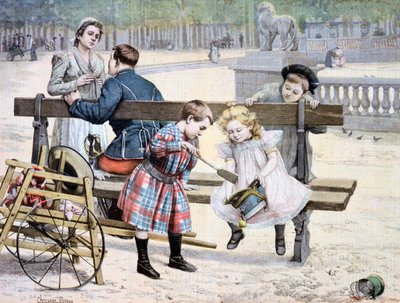 Minden kornak megvannak a maga örömei, 1895 alkotó: Unbekannt