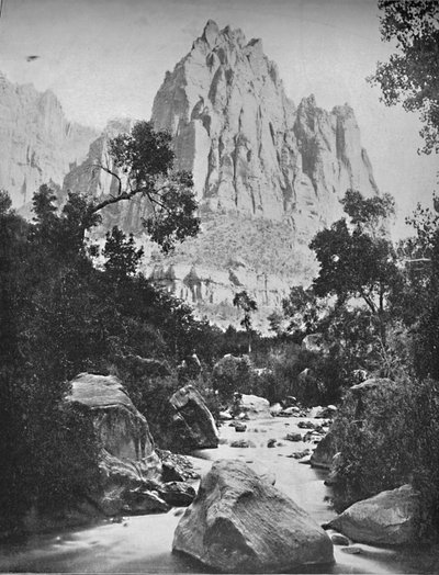 Eagle Crag, Shoshone Falls, Idaho, 1897. alkotó: Unbekannt