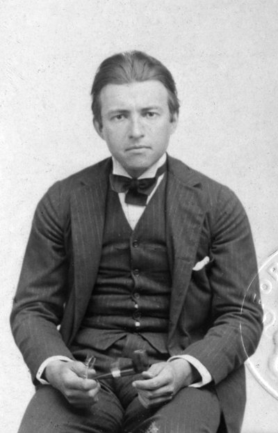 Claude Rains korai útlevélfotója 1889-1967, angol színész, 20. század elején alkotó: Unbekannt