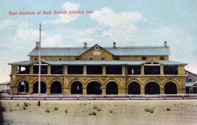 East Institute of East British Infantry line, India, 20. század eleje alkotó: Unbekannt