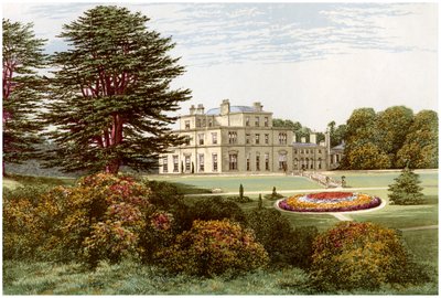 Eden Hall, Cumberland, Baronet Musgrave otthona, 1880 alkotó: Unbekannt