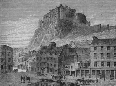 Edinburgh-i kastély, 1880 alkotó: Unbekannt