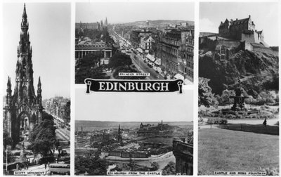 Edinburgh, Skócia, XX. század alkotó: Unbekannt