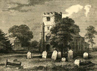 Edmonton Church, 1790, c1876. alkotó: Unbekannt