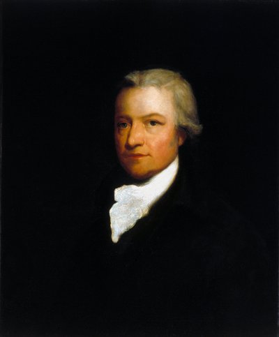 Edmund (Edmond) Cartwright, a brit textilgyártás úttörője 1800 körül alkotó: Unbekannt