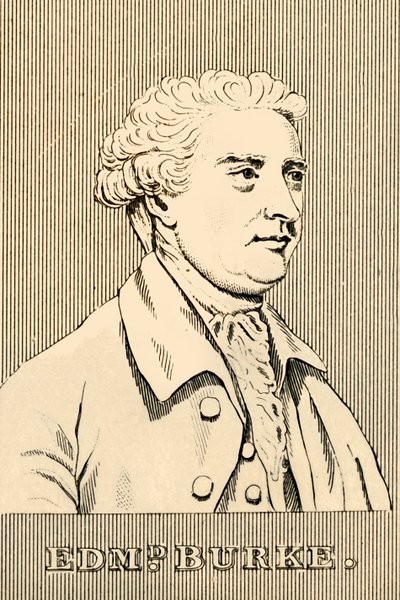 Edmund Burke, 1729-1797, 1830. alkotó: Unbekannt