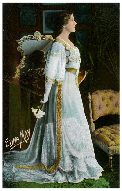 Edna May amerikai színésznő és énekesnő, 1900-1919 alkotó: Unbekannt