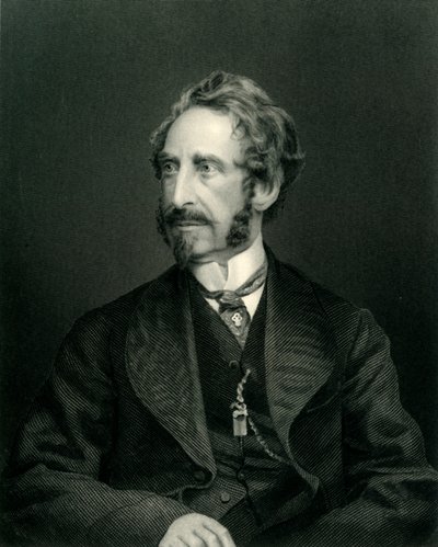 Edward G.E.L. Bulwer-Lytton, Lord Lytton, 1850, 1884. alkotó: Unbekannt