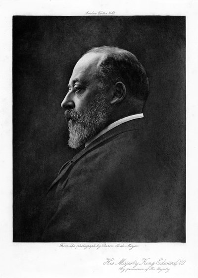 VII. Edward, Nagy-Britannia és Írország Egyesült Királyságának királya, 1901-1910 alkotó: Unbekannt