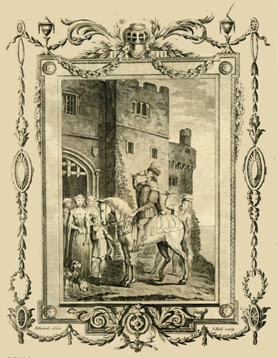 Mártír Edwardot mostohaanyja, Elfrida parancsára leszúrták a Corfe-kastélyban, 978, 1783. alkotó: Unbekannt