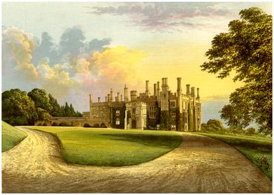 Eggesford House, Devon, Portsmouth grófjának otthona, 1880 alkotó: Unbekannt
