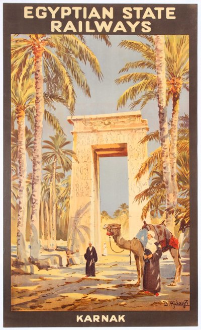 Egyiptomi Államvasutak, 1920-as évek. alkotó: Unbekannt