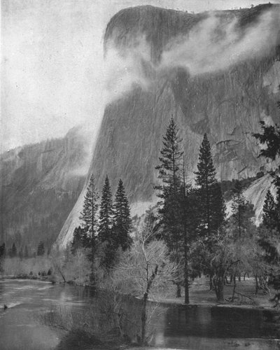 El Capitan, Yosemite, California, USA, 1900 körül. alkotó: Unbekannt