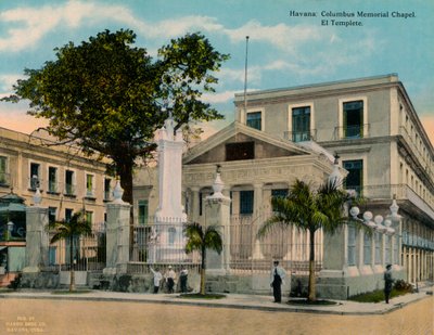 El Templete, Havanna, Kuba, 1920. alkotó: Unbekannt