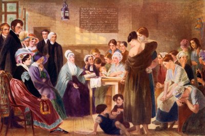 Elizabeth Fry 1780-1845 látogatása a Newgate börtönben, 1926 alkotó: Unbekannt
