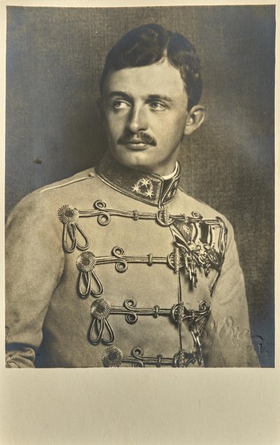 I. Károly osztrák császár 1887-1922, magyar király, c. 1917. alkotó: Unbekannt