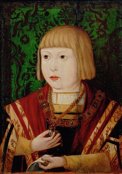 I. Ferdinánd császár 1503-1564 tíz-tizenkét évesen, kb. 1520 alkotó: Unbekannt