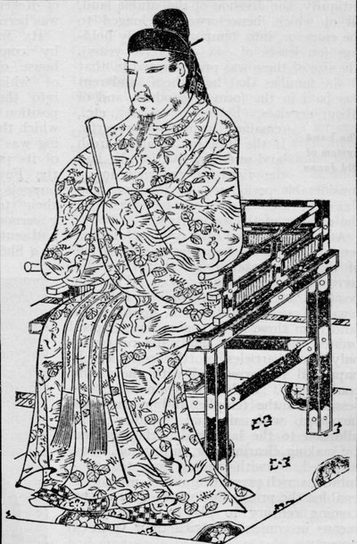 Kanmu császár, aki 1907-ben létrehozta a japán öröklési törvényt alkotó: Unbekannt