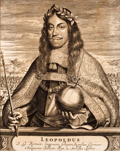 I. Lipót császár 1640-1705 Forrás: Háborús jelenet, 1675. alkotó: Unbekannt