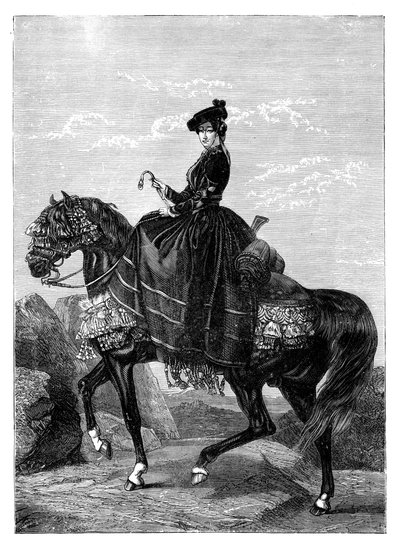 Eugenie de Montijo császárné 1826-1920 alkotó: Unbekannt