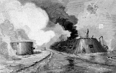 Eljegyzés a Konföderáció és az Unionisták között, amerikai polgárháború, 1852, 1885 alkotó: Unbekannt