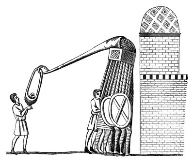 Motor kőhajításhoz, 1870 alkotó: Unbekannt