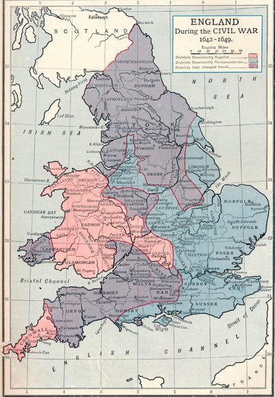 Anglia a polgárháború alatt, 1642-1649 1905 alkotó: Unbekannt