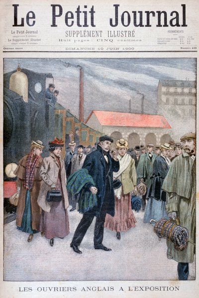 Angolok az 1900-as egyetemes kiállításon, Párizsban, 1900 alkotó: Unbekannt
