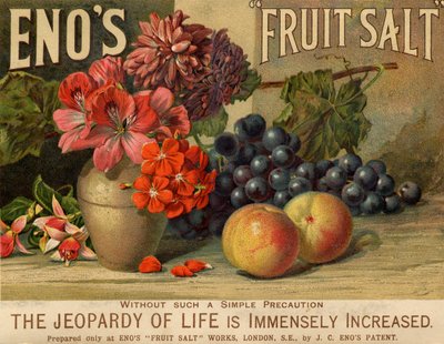 Eno’s Fruit Salt, 19. század alkotó: Unbekannt