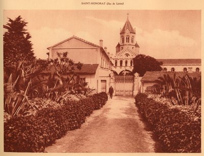 A kolostor bejárata, Saint-Honorat, 1930. alkotó: Unbekannt